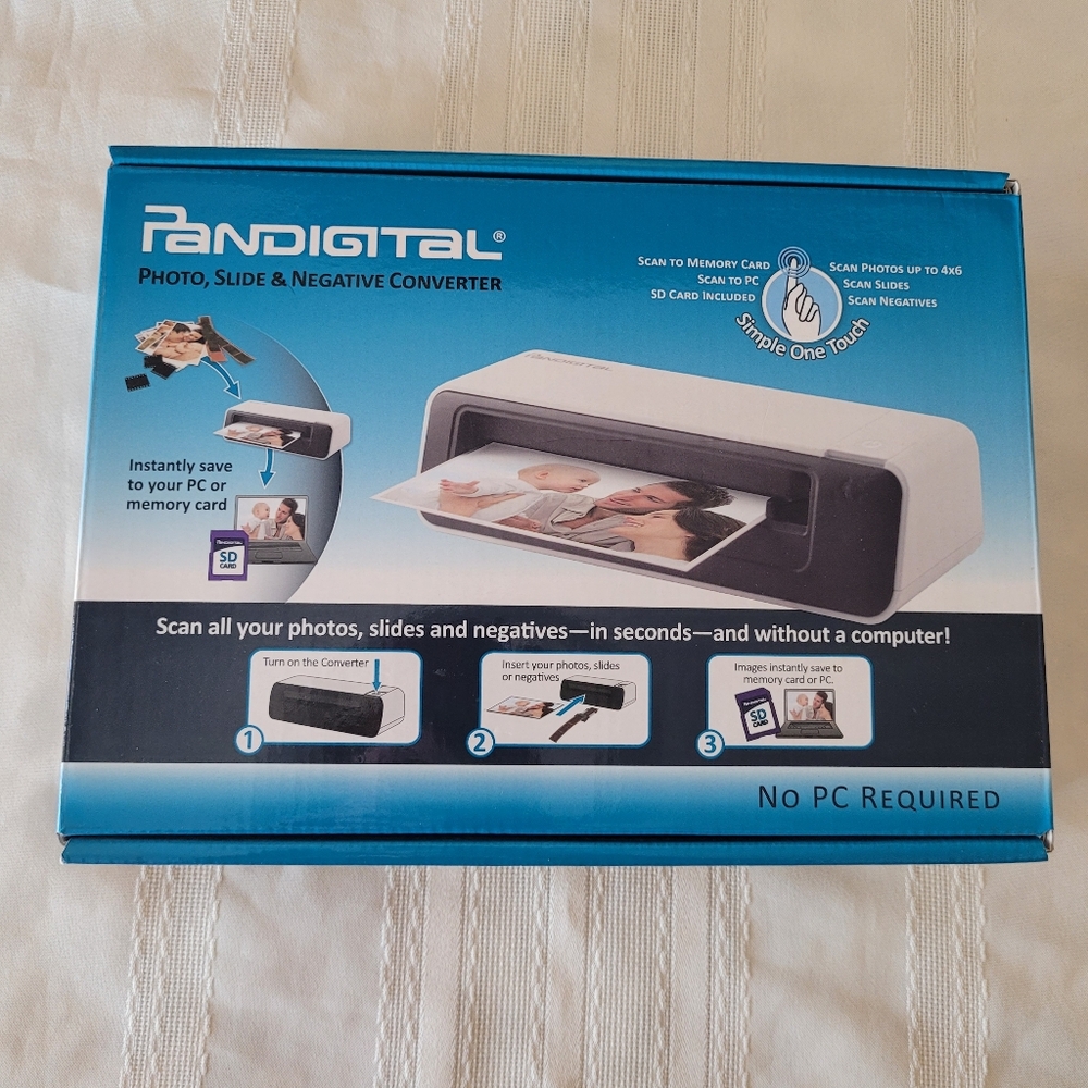 Pandigital Photo Slide & Negative Converter EUC
